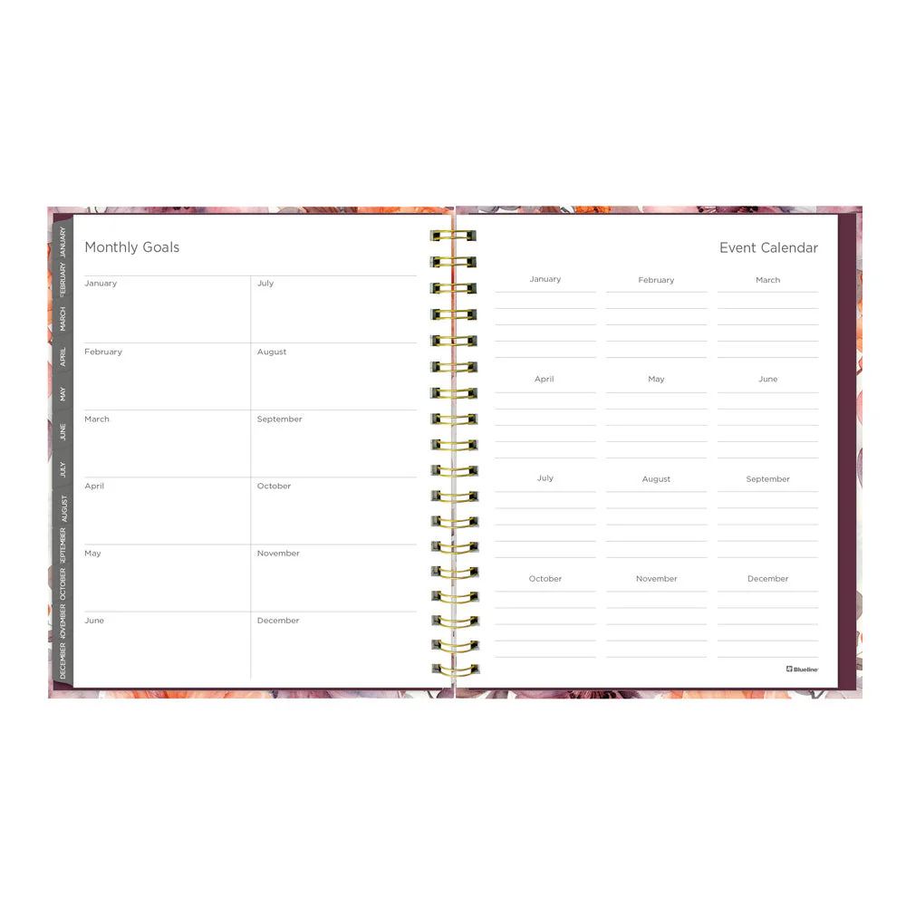 Floral Blush 17-Month Monthly Planner, 2026 - 2027, English (C489017.01-27) - Image 7