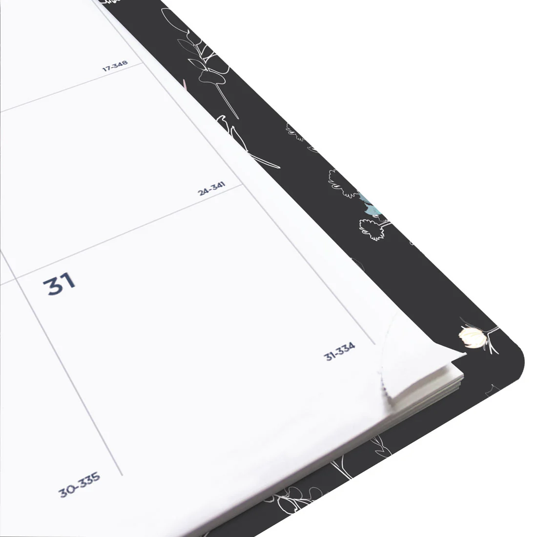 Dramatic Floral Monthly Planner 2026, Bilingual (C701BG.01-26)<br>*2026 Edition now sold out - Image 10