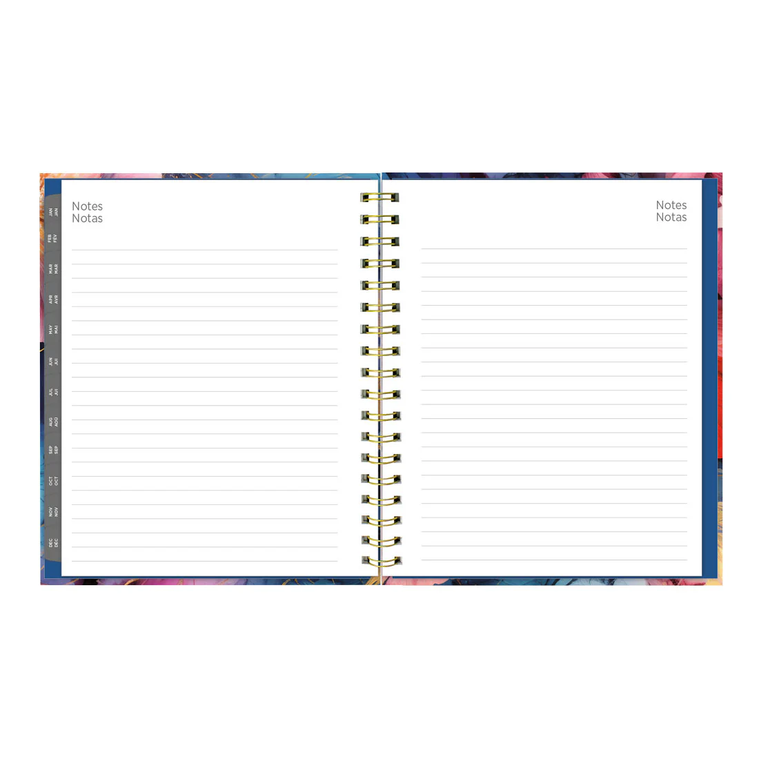 Midnight Floral Weekly/Monthly Planner 2026, Trilingual (C38090B.01-26) - Image 11