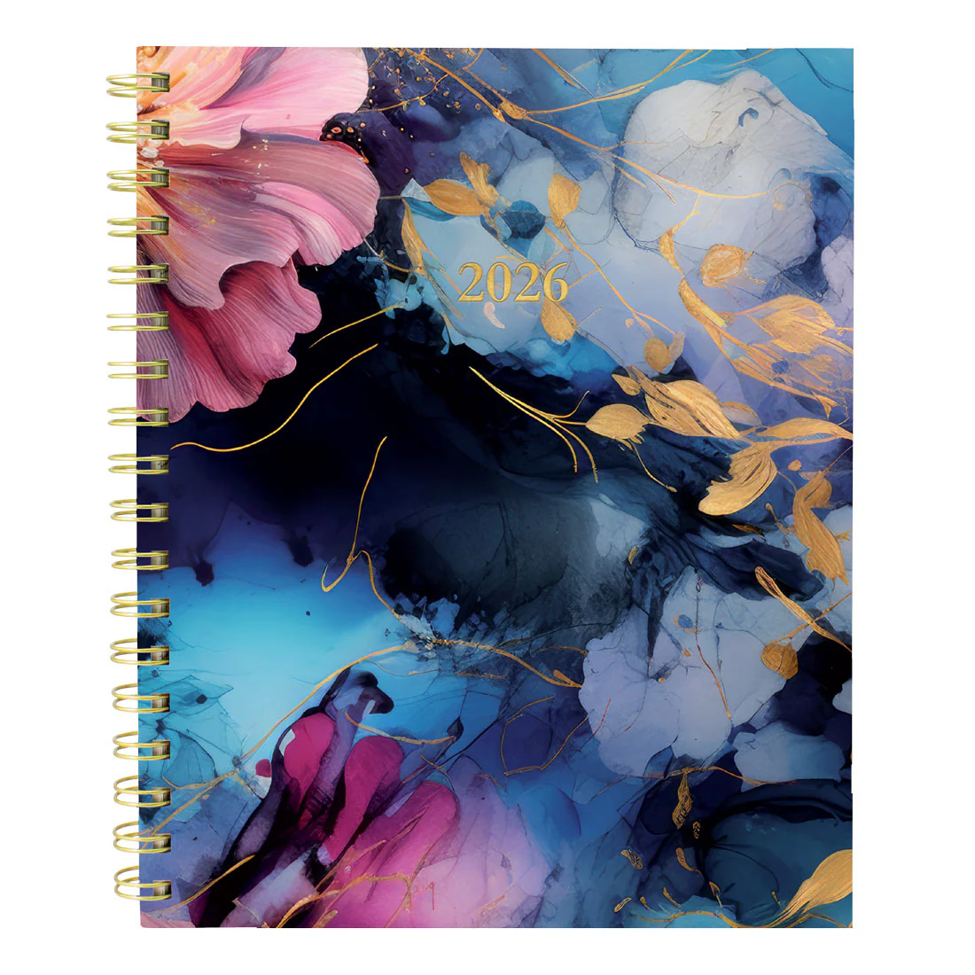 Midnight Floral Weekly/Monthly Planner 2026, Trilingual (C38090B.01-26) - Image 2