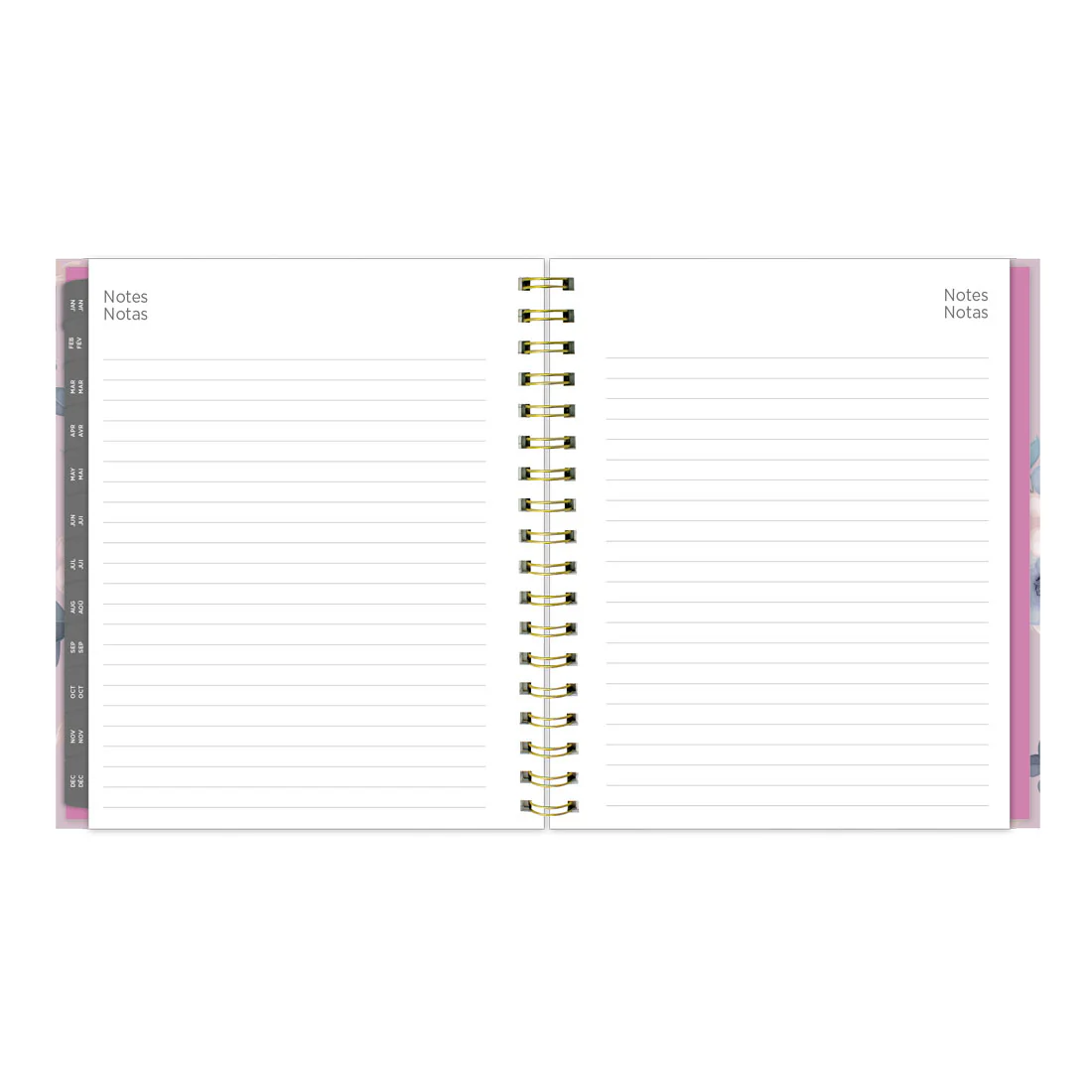Lavender Floral Weekly/Monthly Planner 2026, Trilingual (C37090B.01-26) - Image 11