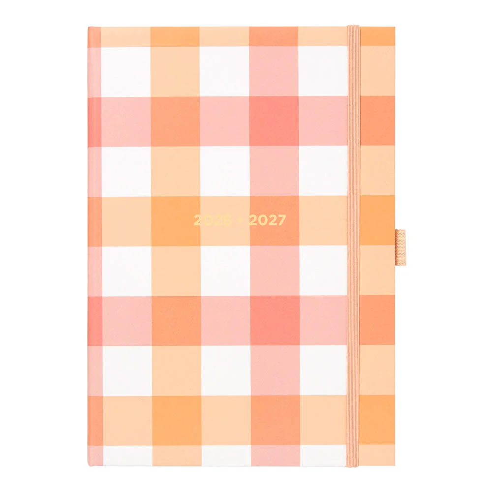 Gingham Academic Weekly Planner, A5, 2026 - 2027, Multilingual (27-031930, 27-031931) - Image 2