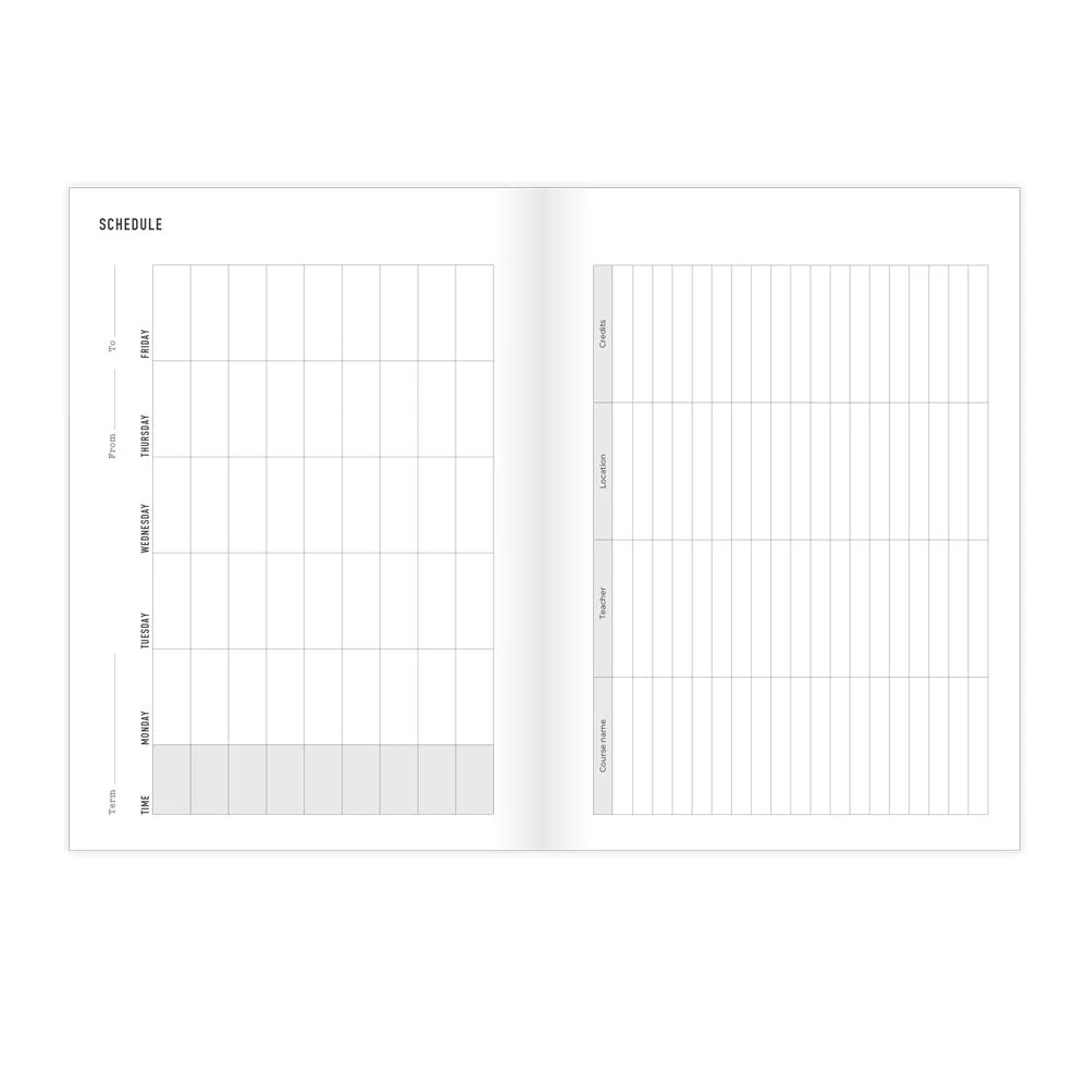 Gingham Academic Weekly Planner, A5, 2026 - 2027, Multilingual (27-031930, 27-031931) - Image 24