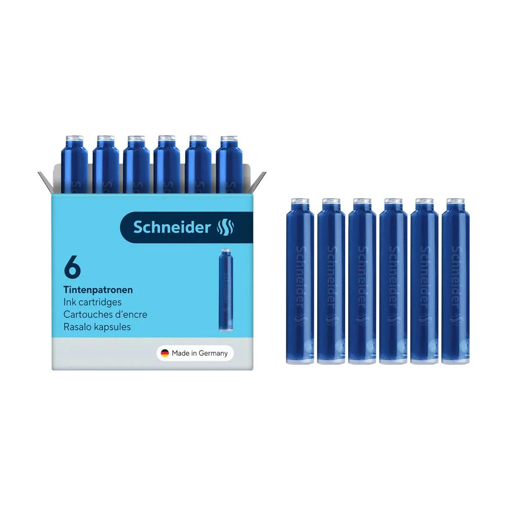 Ink Cartridges, Standard International Short Size, Box of 6 Cartridges - Image 8