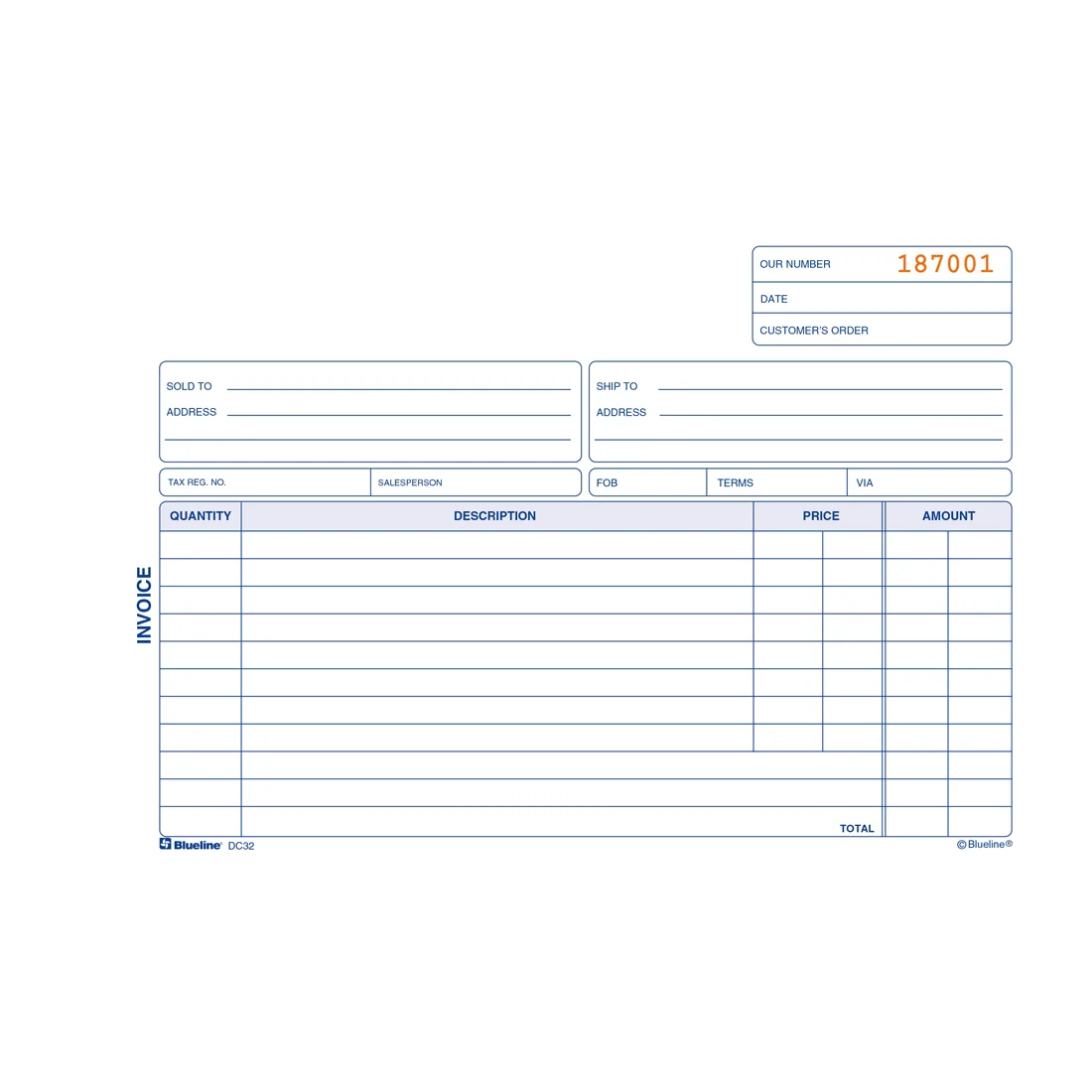 Invoices Book, DC32 - Image 3