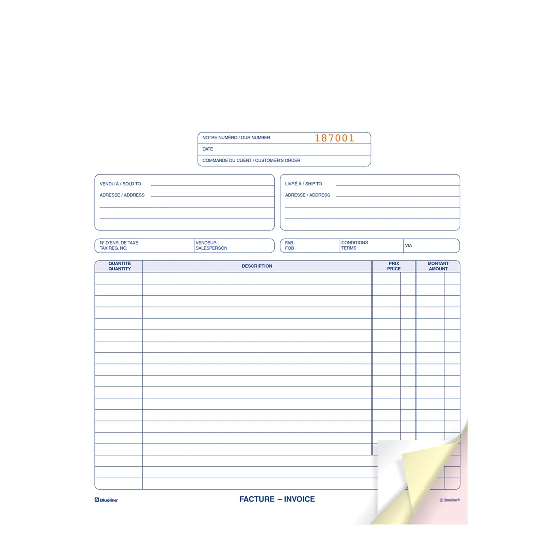 Invoices Book, DCB177 - Image 3