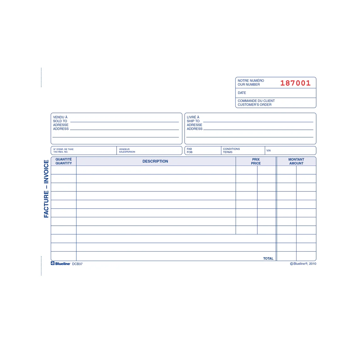 Invoices Book, DCB37 - Image 3