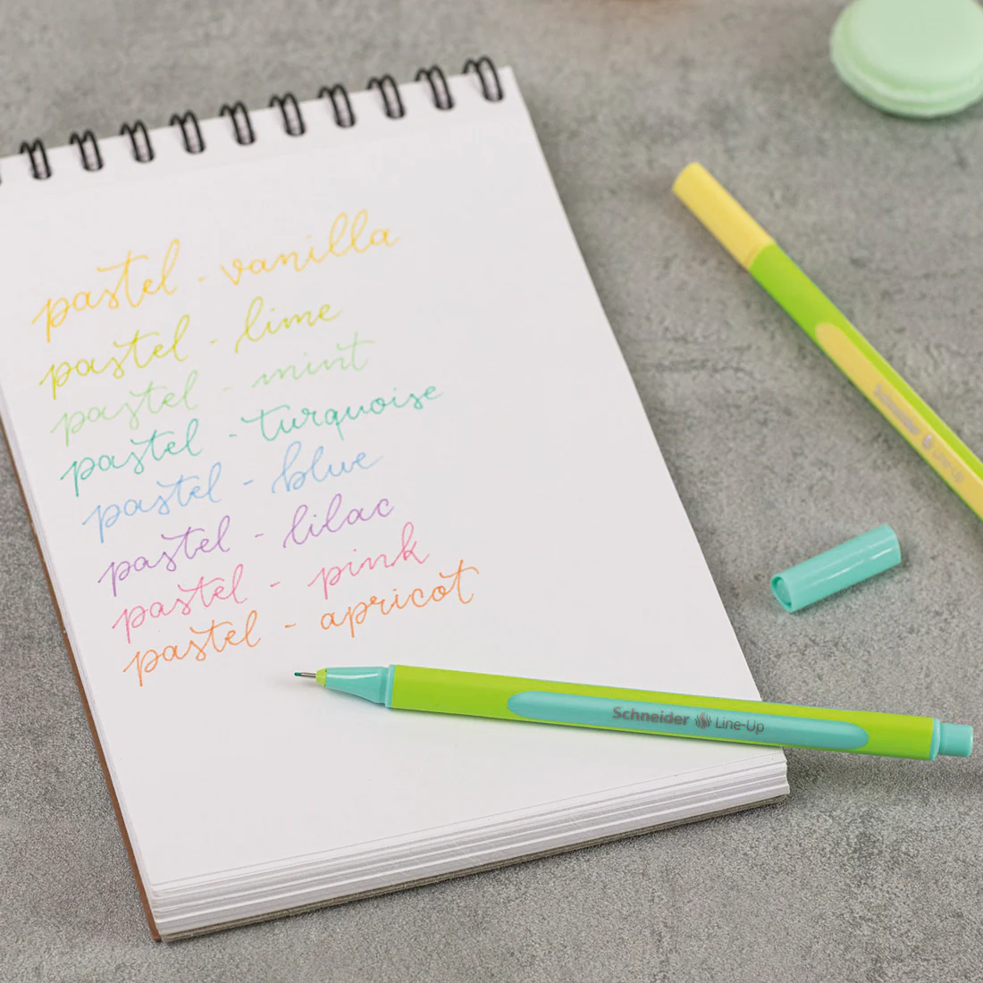 Line-Up Pastel Fineliners 0.4mm with Case stand, 8 pieces - Image 5