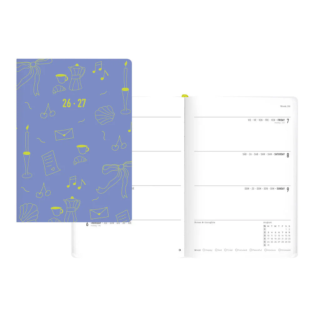 Little Joys Academic Weekly Planner, A5, 2026 - 2027, Multilingual (27-031995, 27-031996) - Image 16