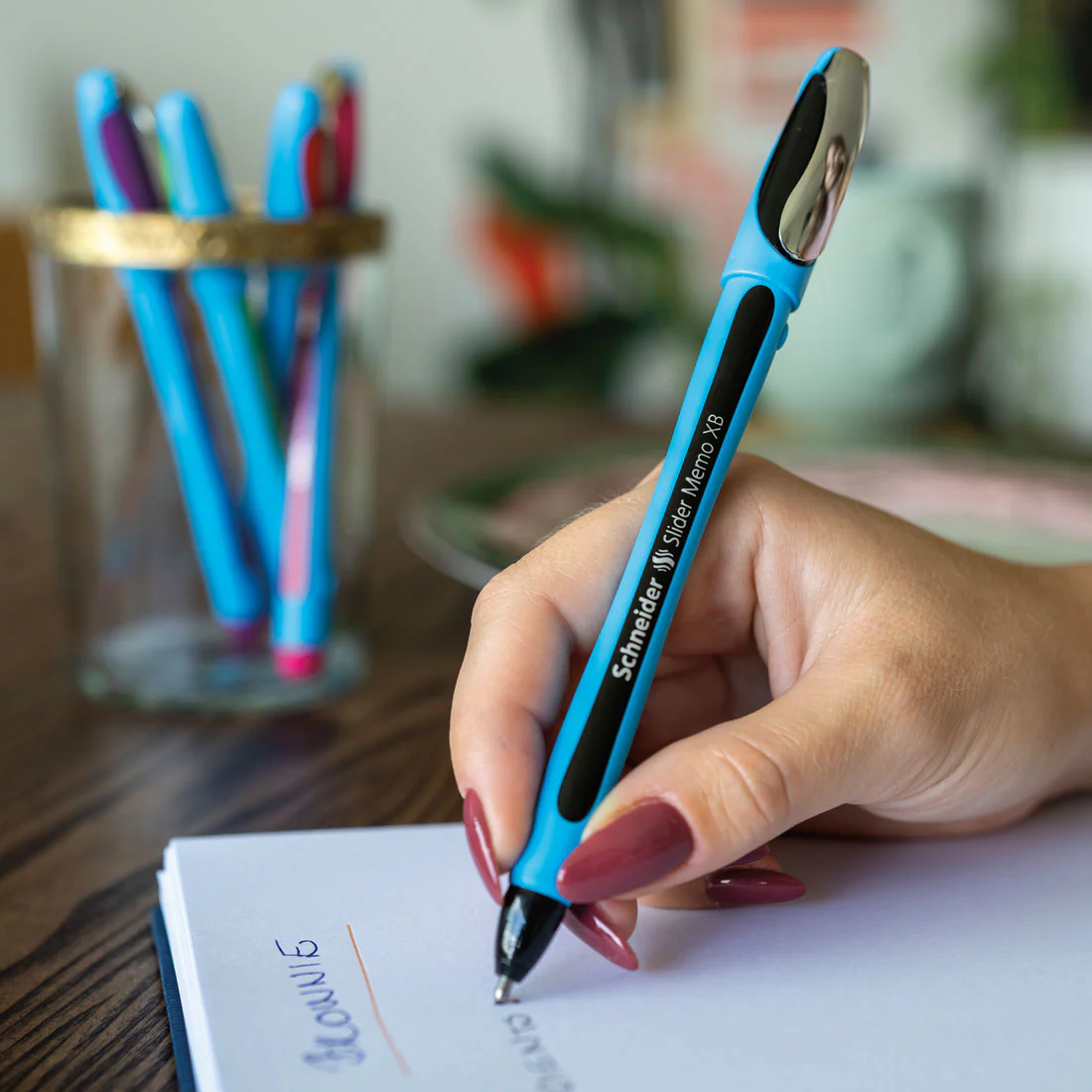 Memo Ballpoint Pens XB, Black Ink, Promo Set of 4 Units + 1 FREE Rave - Image 5