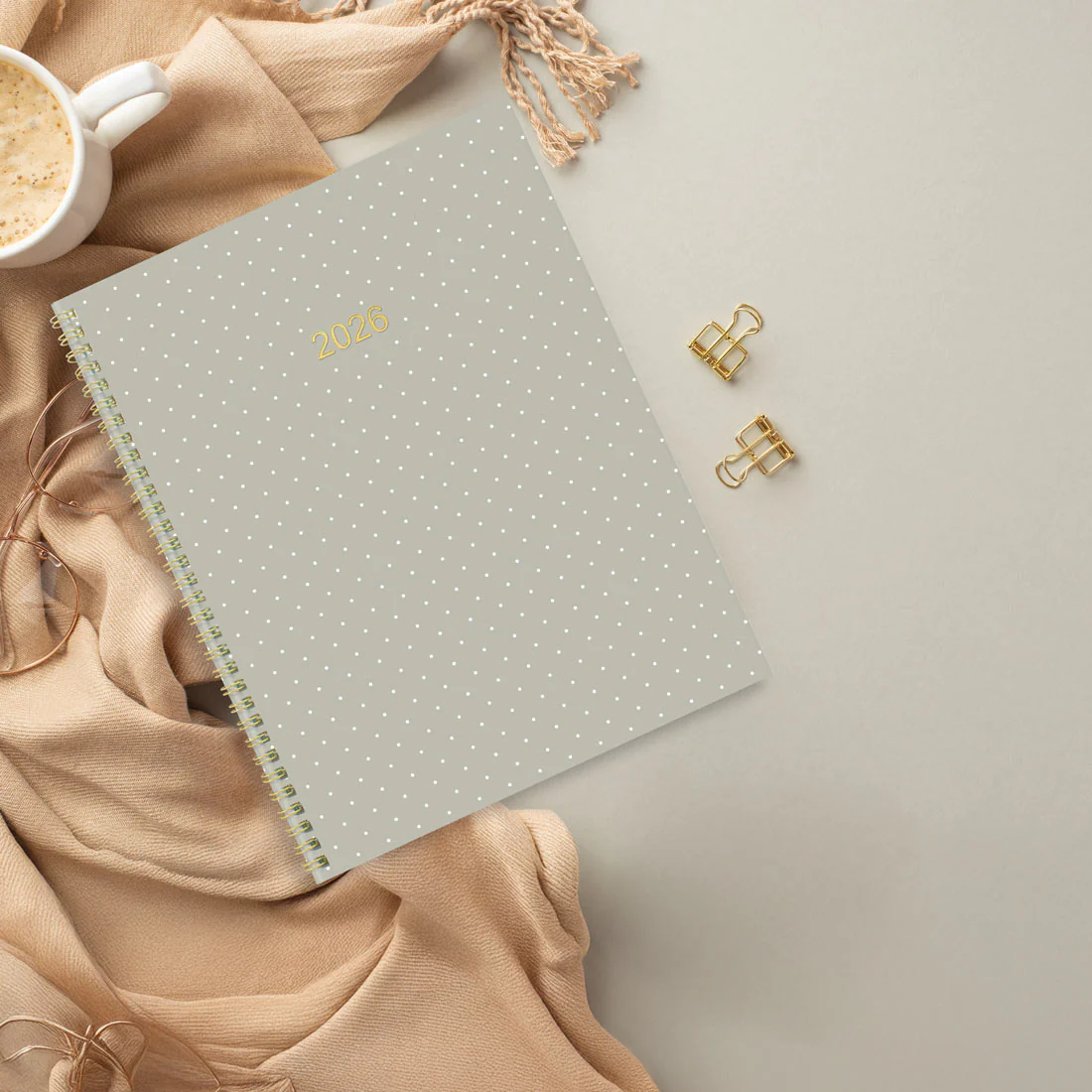 Minimalist Monthly Planner 2026, Bilingual (C701BPT.ASX-26) - Image 13