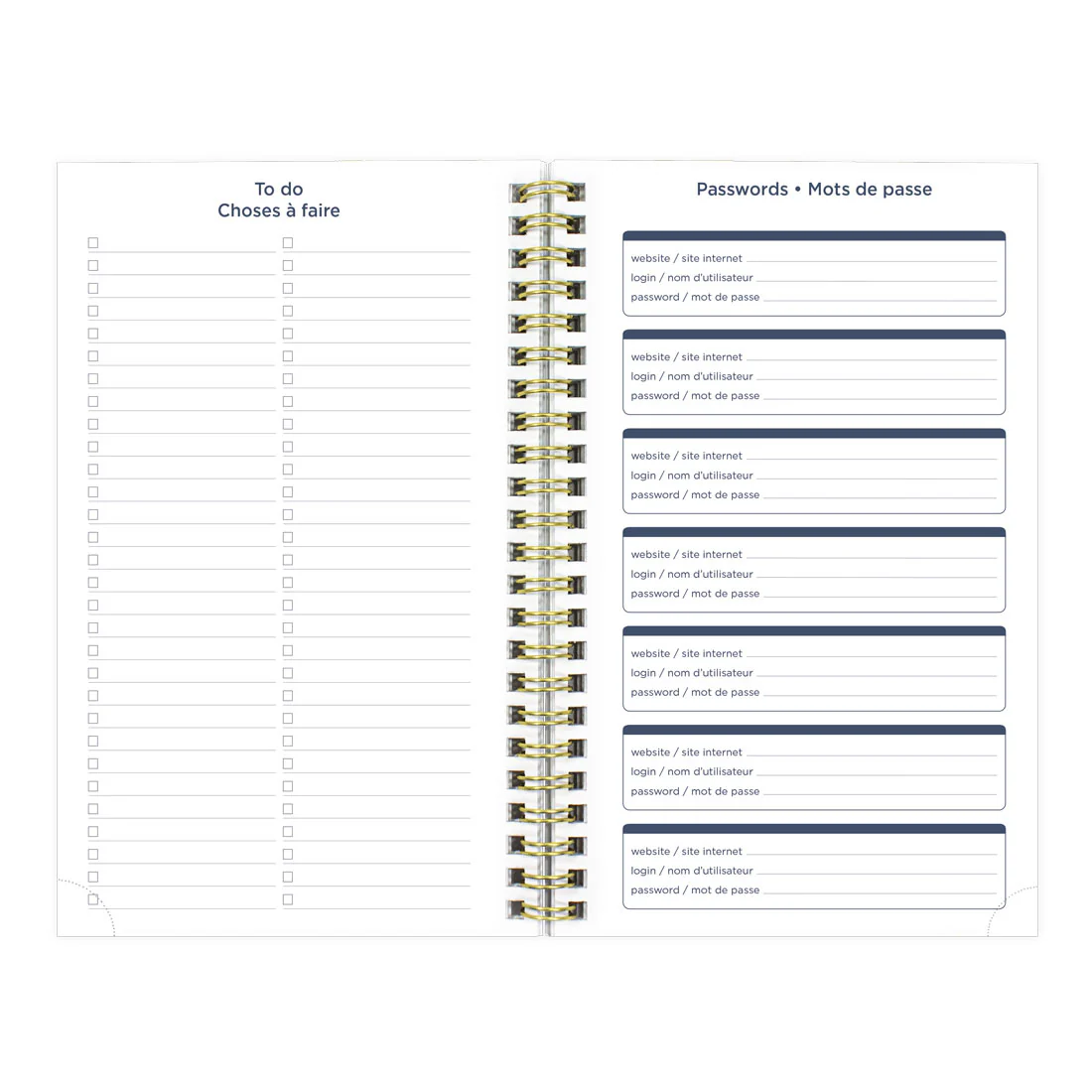 Minimalist Weekly/Monthly Planner 2026, Bilingual (C101BPT.ASX-26)<br>*2026 edition is now sold out - Image 10