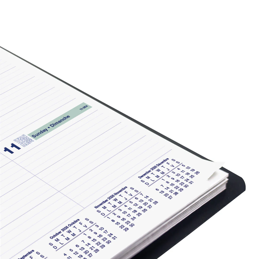 MiracleBind™ Weekly Planner 2026, Bilingual, Black (CF5950.81BT-26)<br>*2026 edition is now sold out - Image 10