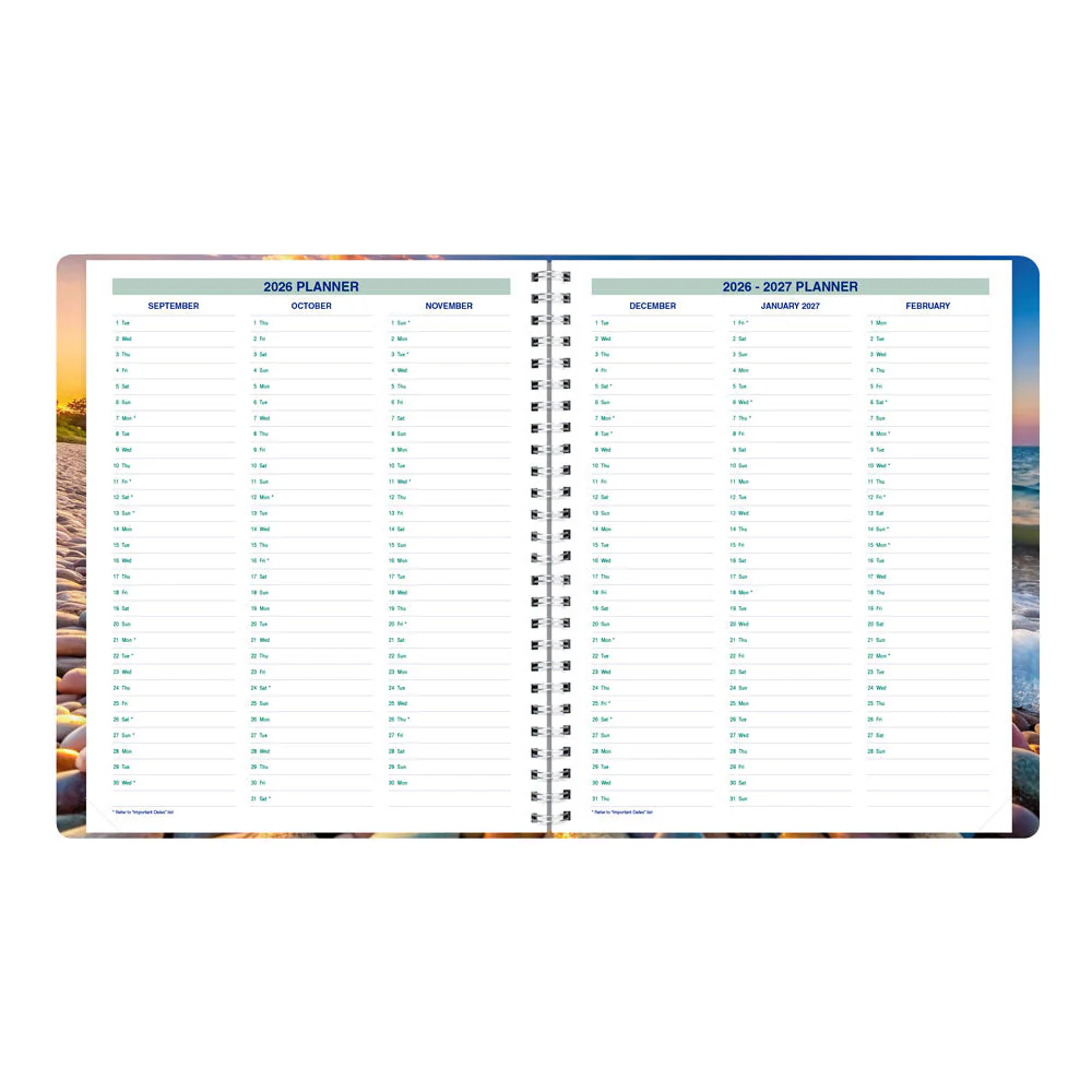 Nature Monthly Planner, 2027 - 16 Months, Bilingual (C1200G.03BT-27,C1200G.04BT-27) - Image 13