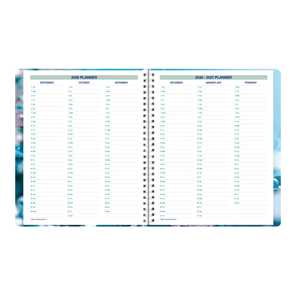 Nature Monthly Planner, 2027 - 16 Months, Bilingual (C1200G.03BT-27,C1200G.04BT-27) - Image 4