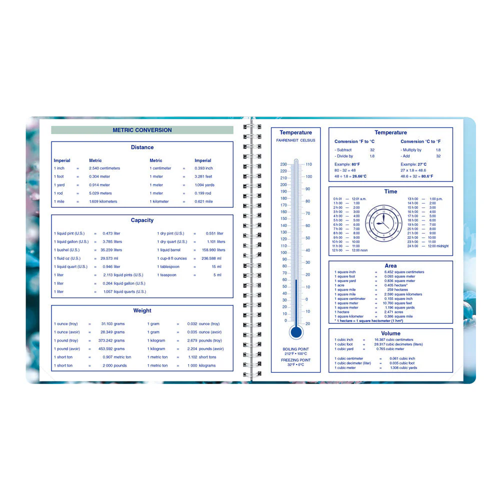 Nature Monthly Planner, 2027 - 16 Months, Bilingual (C1200G.03BT-27,C1200G.04BT-27) - Image 5