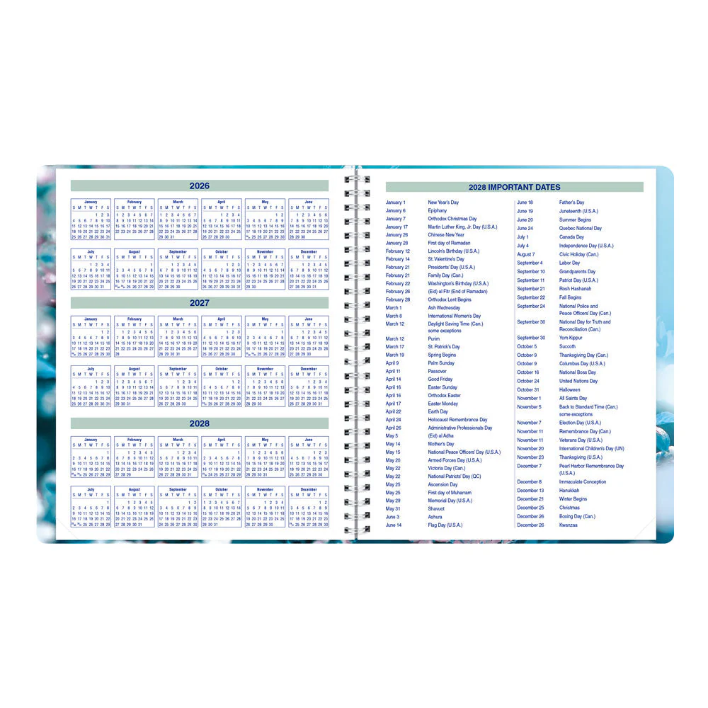 Nature Monthly Planner, 2027 - 16 Months, Bilingual (C1200G.03BT-27,C1200G.04BT-27) - Image 7