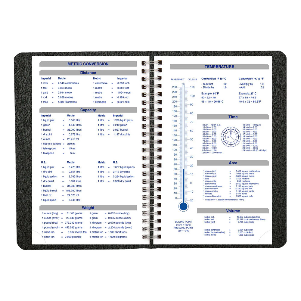 Net Zero Carbon™ Weekly Appointment Book, 2027, Bilingual (C815.81BT-27) - Image 6