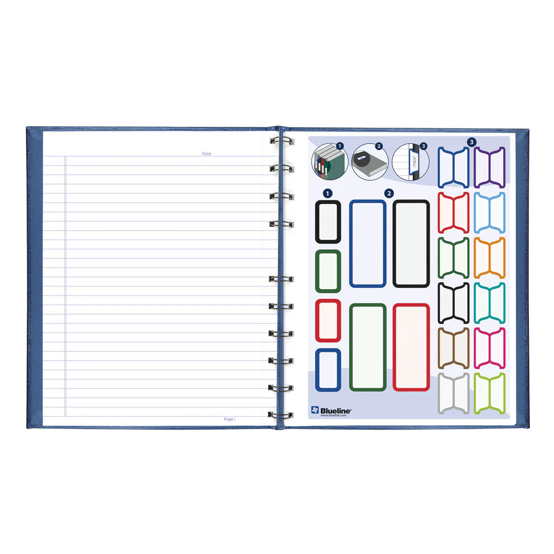 NotePro™ Notebook, with Indexing System, 10-3/4" x 8-1/2", 150 Pages, A10150 - Image 12