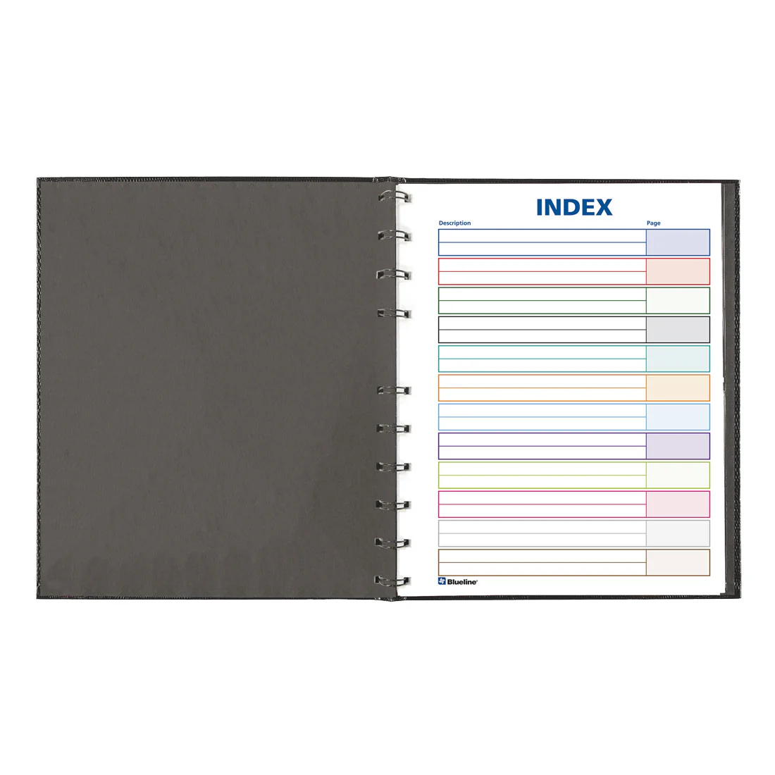 NotePro™ Notebook, with Indexing System, 10-3/4" x 8-1/2", 150 Pages, A10150 - Image 4