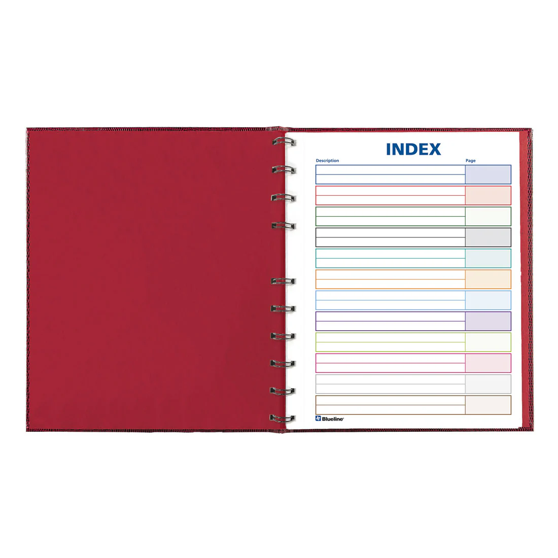 NotePro™ Notebook, with Indexing System, 10-3/4" x 8-1/2", 200 Pages, A10200 - Image 11