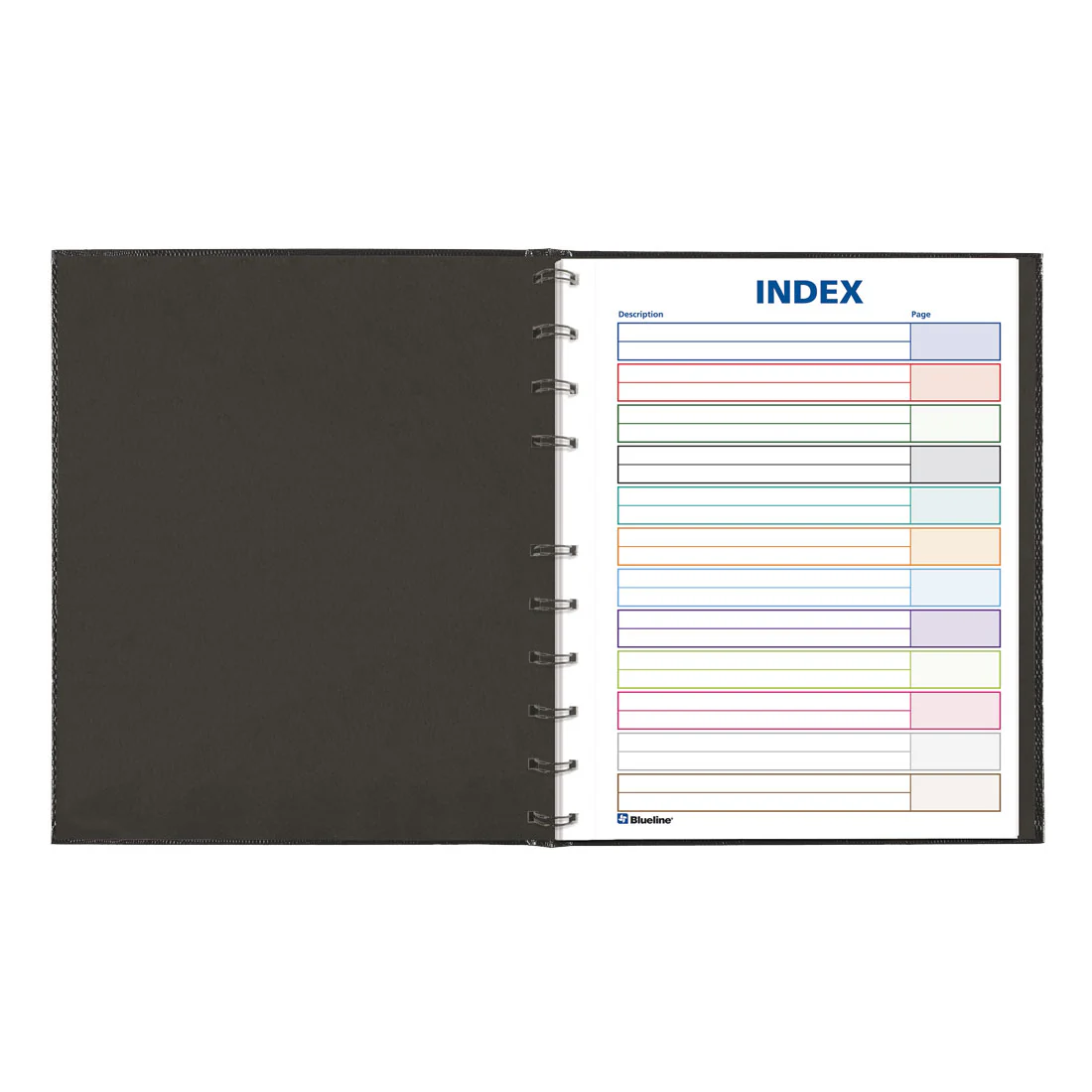 NotePro™ Notebook, with Indexing System, 10-3/4" x 8-1/2", 200 Pages, A10200 - Image 4