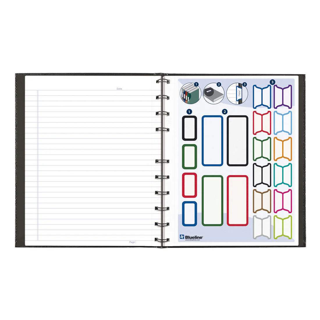 NotePro™ Notebook, with Indexing System, 10-3/4" x 8-1/2", 200 Pages, A10200 - Image 5