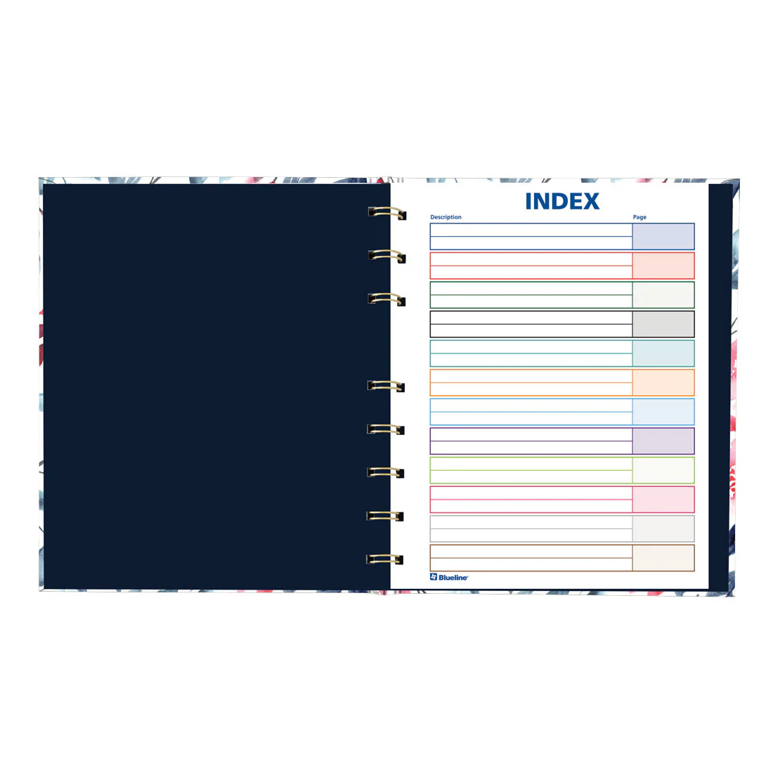 NotePro Fashion Notebook, Tranquil Blooms, A9C.01 - Image 4