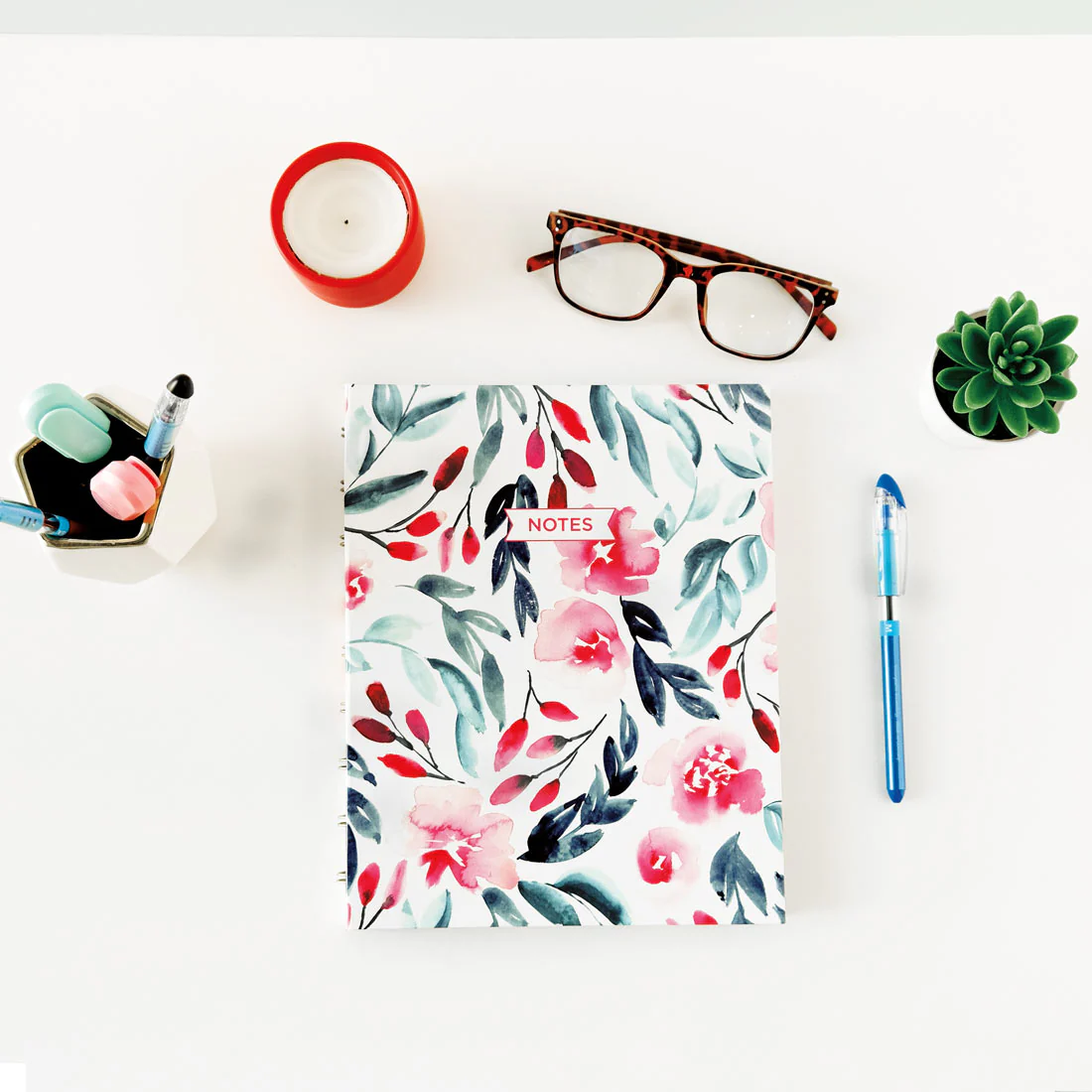 NotePro Fashion Notebook, Tranquil Blooms, A9C.01 - Image 7