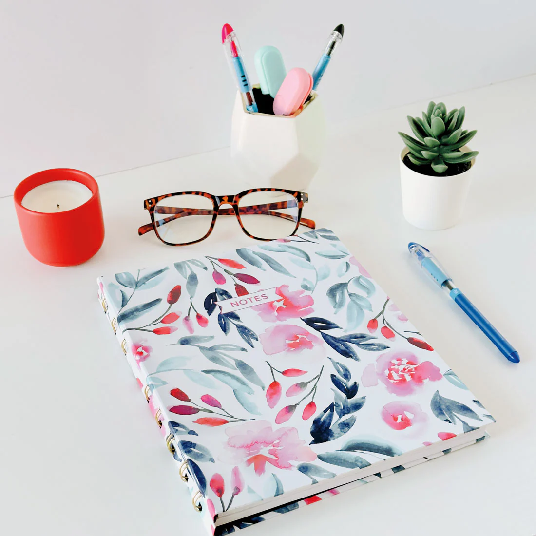 NotePro Fashion Notebook, Tranquil Blooms, A9C.01 - Image 8
