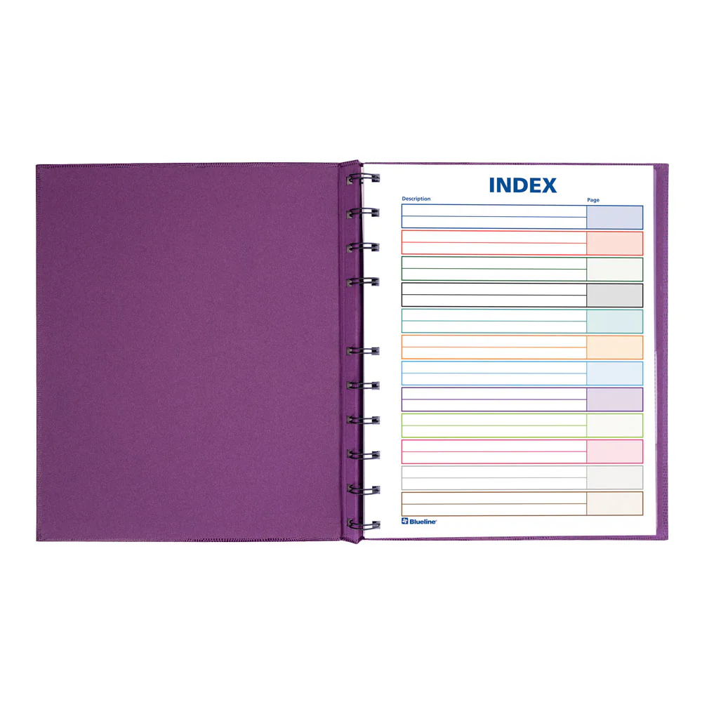 NotePro™ Notebook, with Indexing System, 10-3/4" x 8-1/2", 300 Pages, A10300 - Image 16