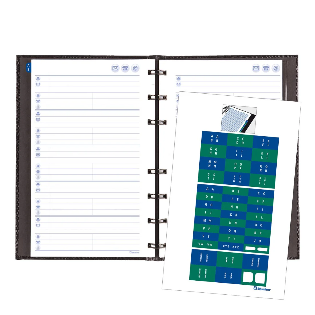 NotePro Telephone and Address Book A1608C.81B - Image 4