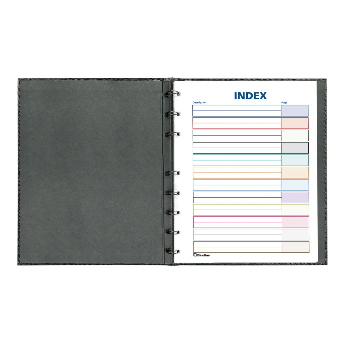 NotePro Undated Daily Planner, Indexing System, 9-1/4" x 7-1/4", 192 Pages, English, A29C.81 - Image 4