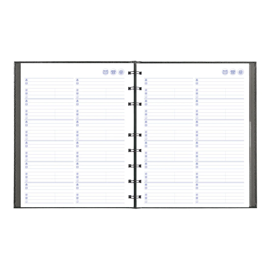 NotePro Undated Daily Planner, Indexing System, 9-1/4" x 7-1/4", 192 Pages, English, A29C.81 - Image 8