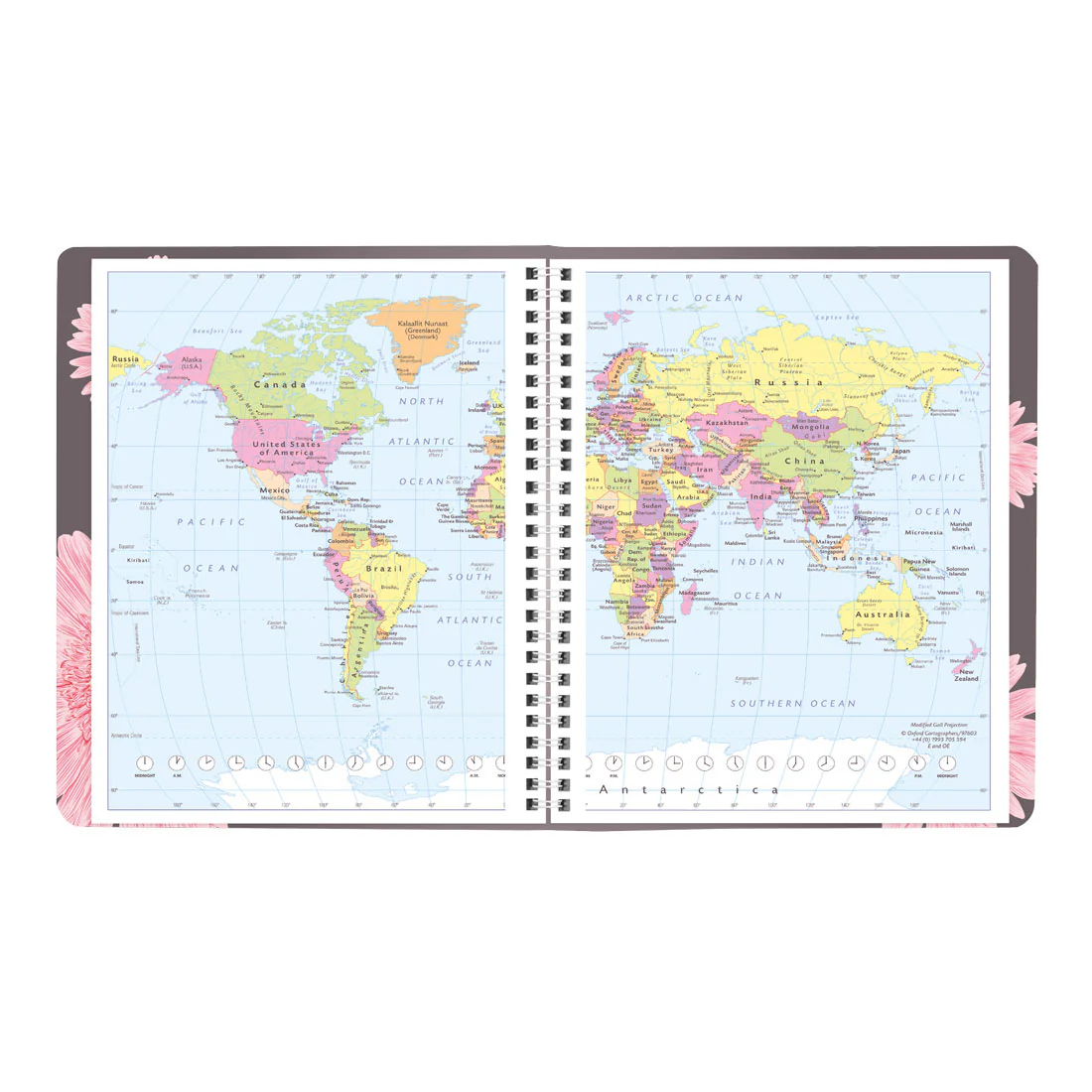 Pink Ribbon Monthly Planner 2026, Bilingual, Pink Daisy Design (C1219.95BT-26) - Image 10