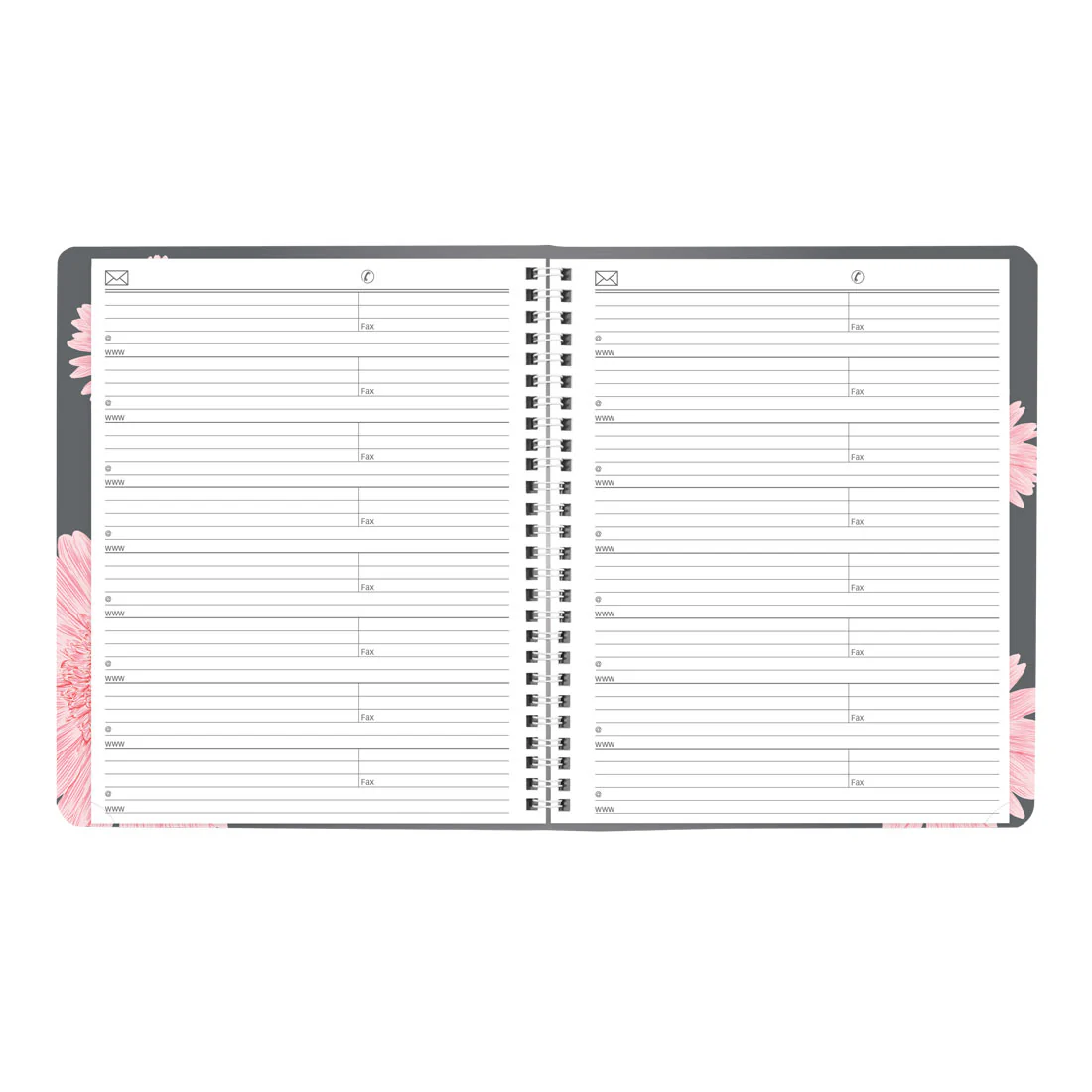 Pink Ribbon Monthly Planner 2026, Bilingual, Pink Daisy Design (C1219.95BT-26) - Image 7
