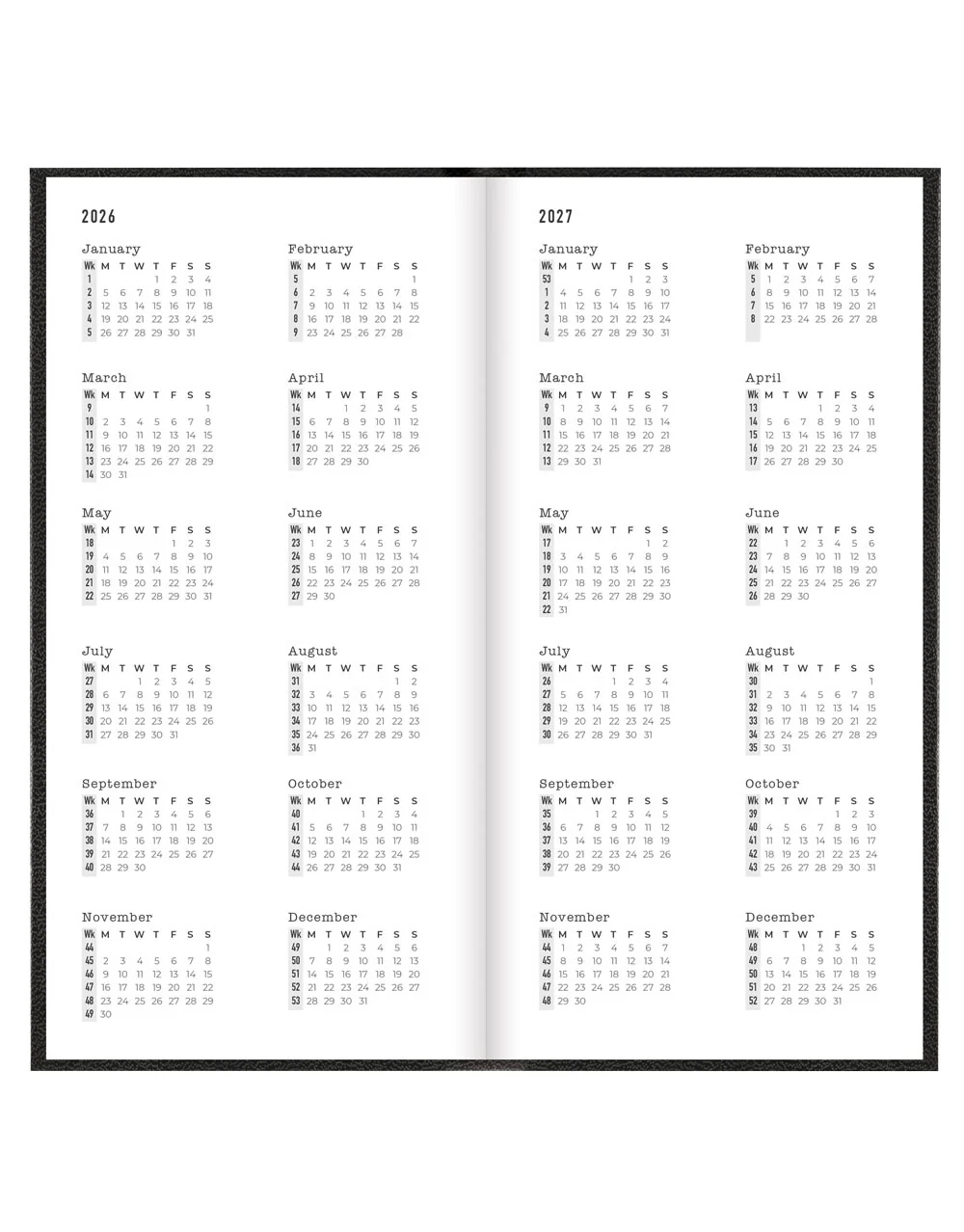 Principal Compact Week to View Planner 2026 - English - Image 3