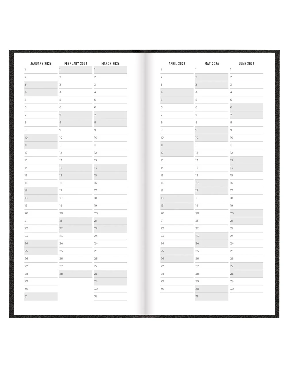 Principal Compact Week to View Planner 2026 - English - Image 5