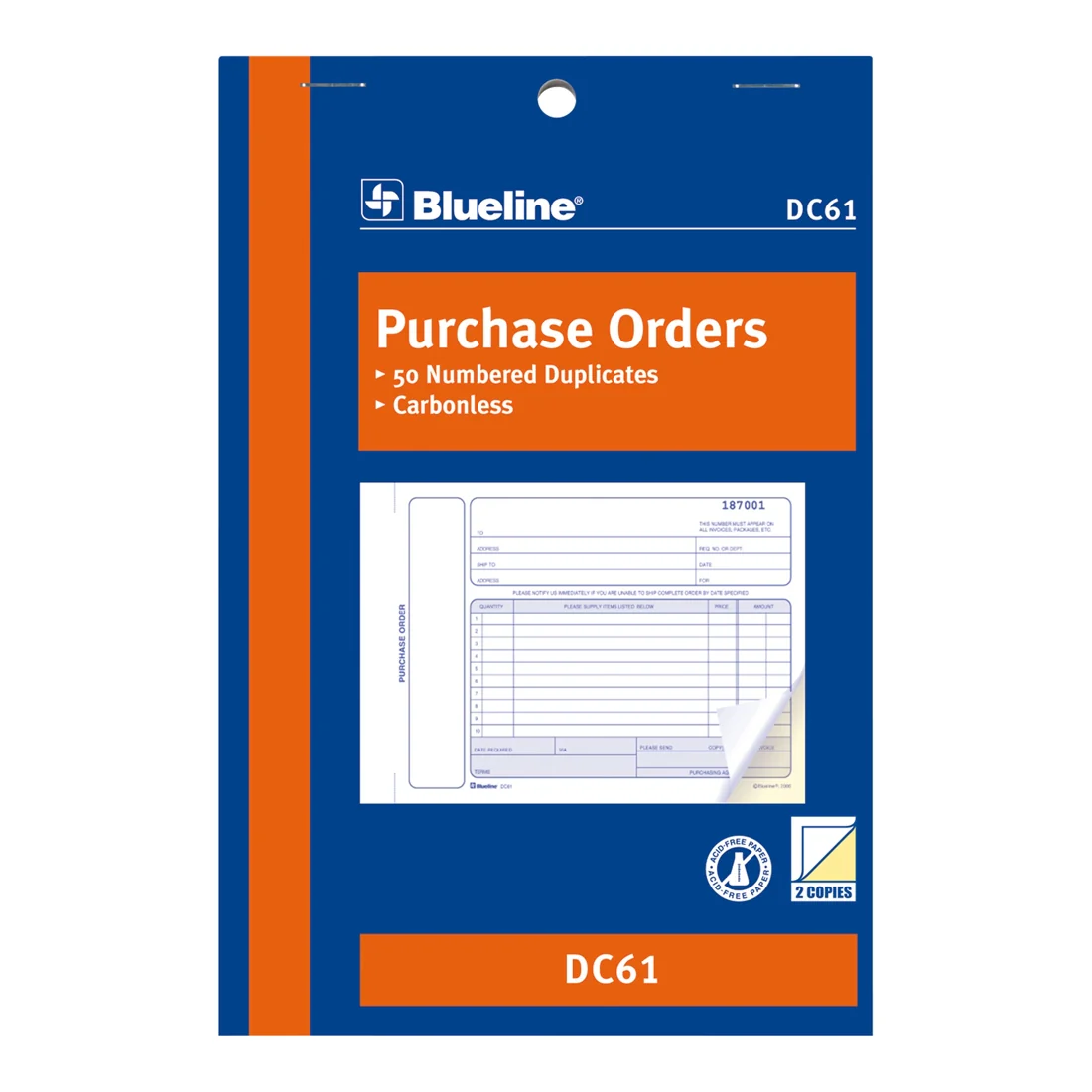 Purchase Orders Book, DC61 - Image 4