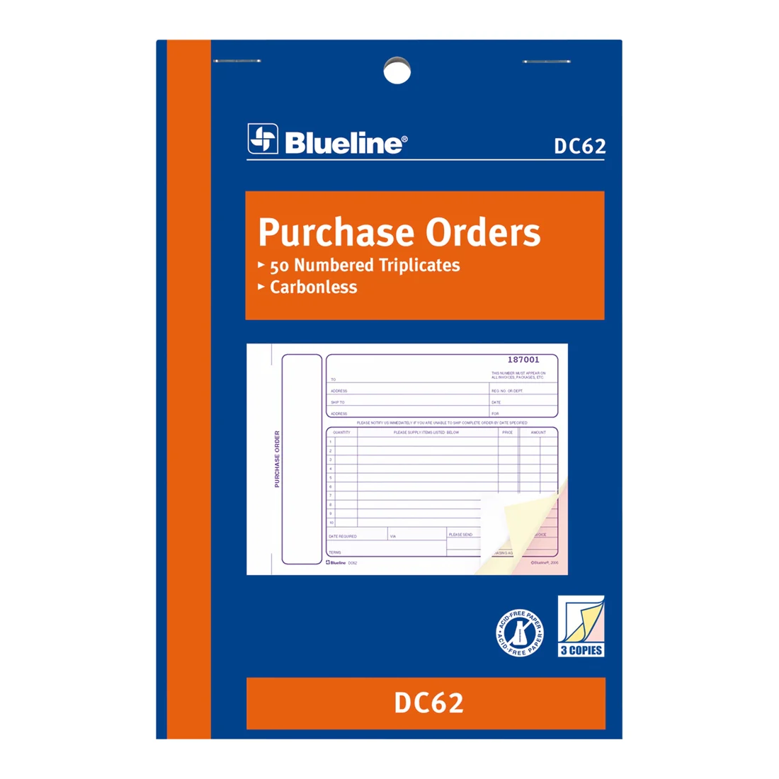 Purchase Orders Book, DC62 - Image 4