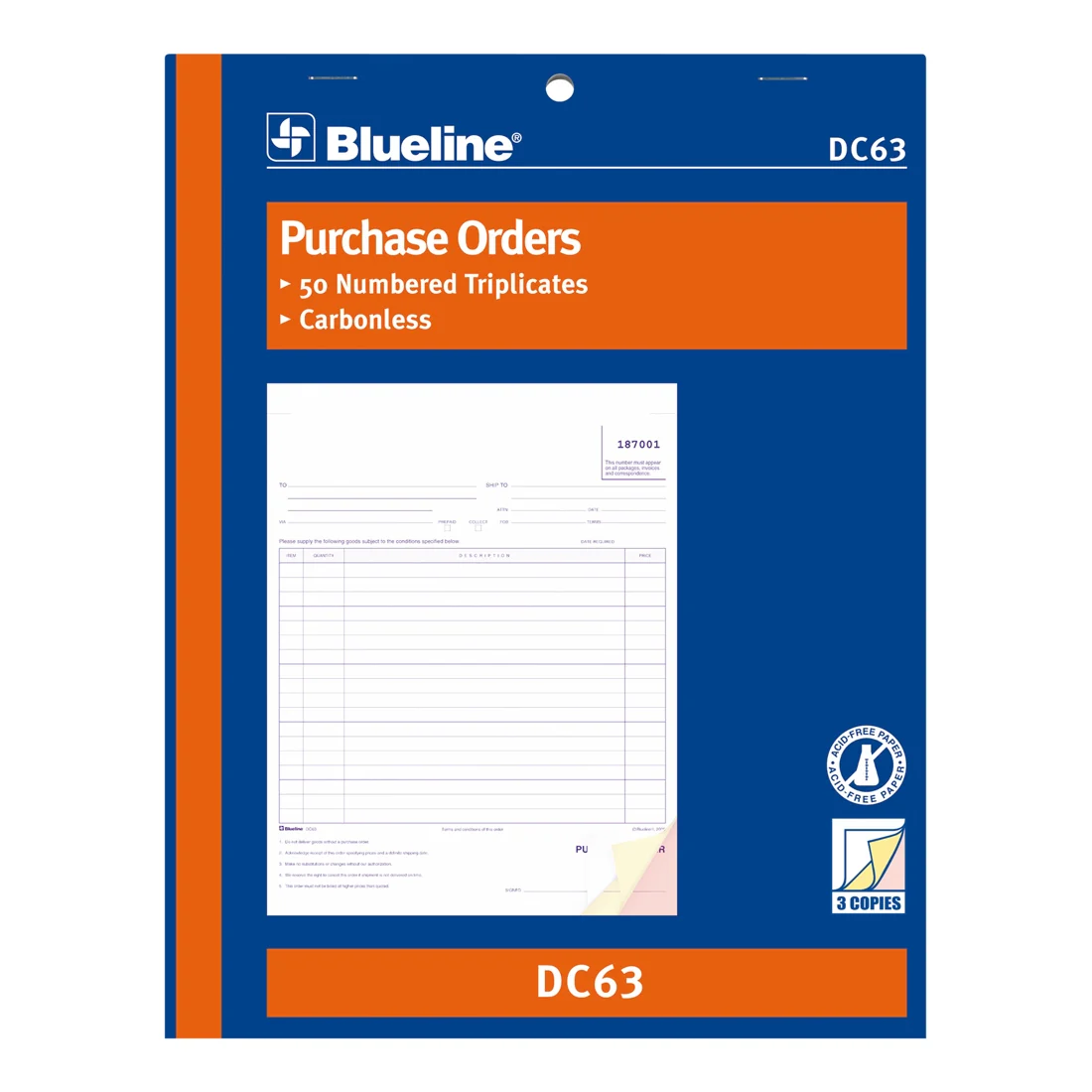 Purchase Orders Book, DC63 - Image 4