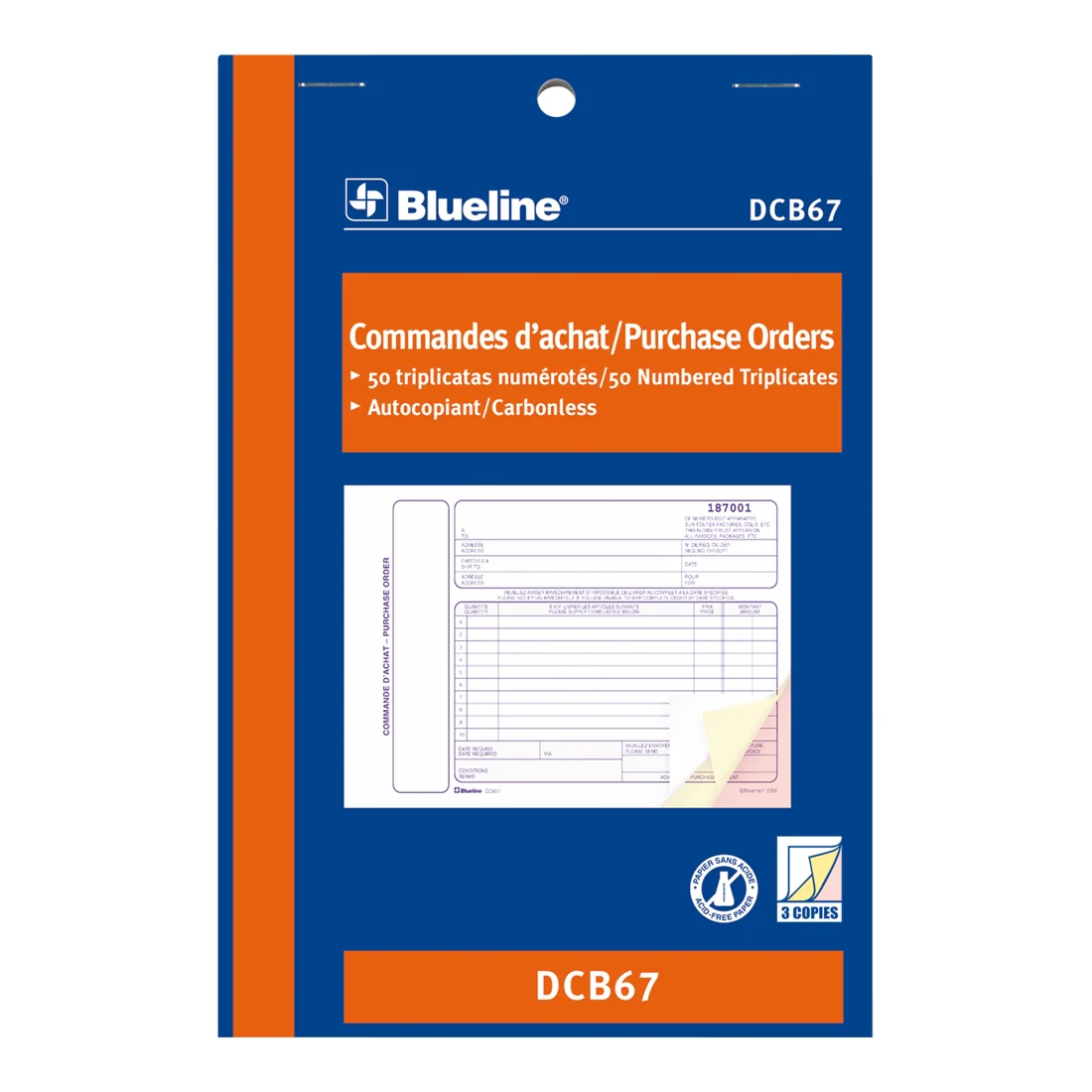Purchase Orders Book, DCB67 - Image 4