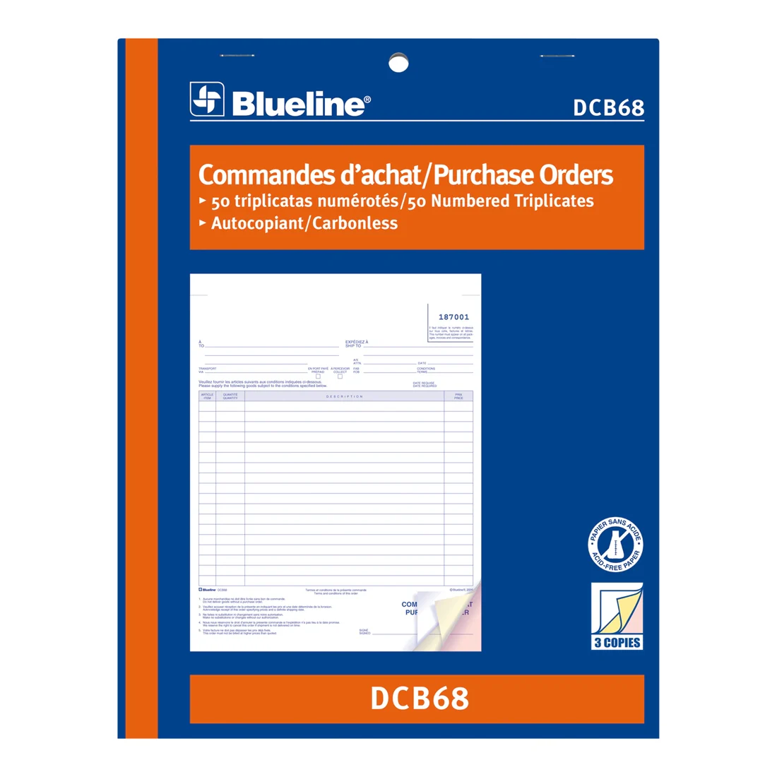 Purchase Orders Book, DCB68 - Image 4