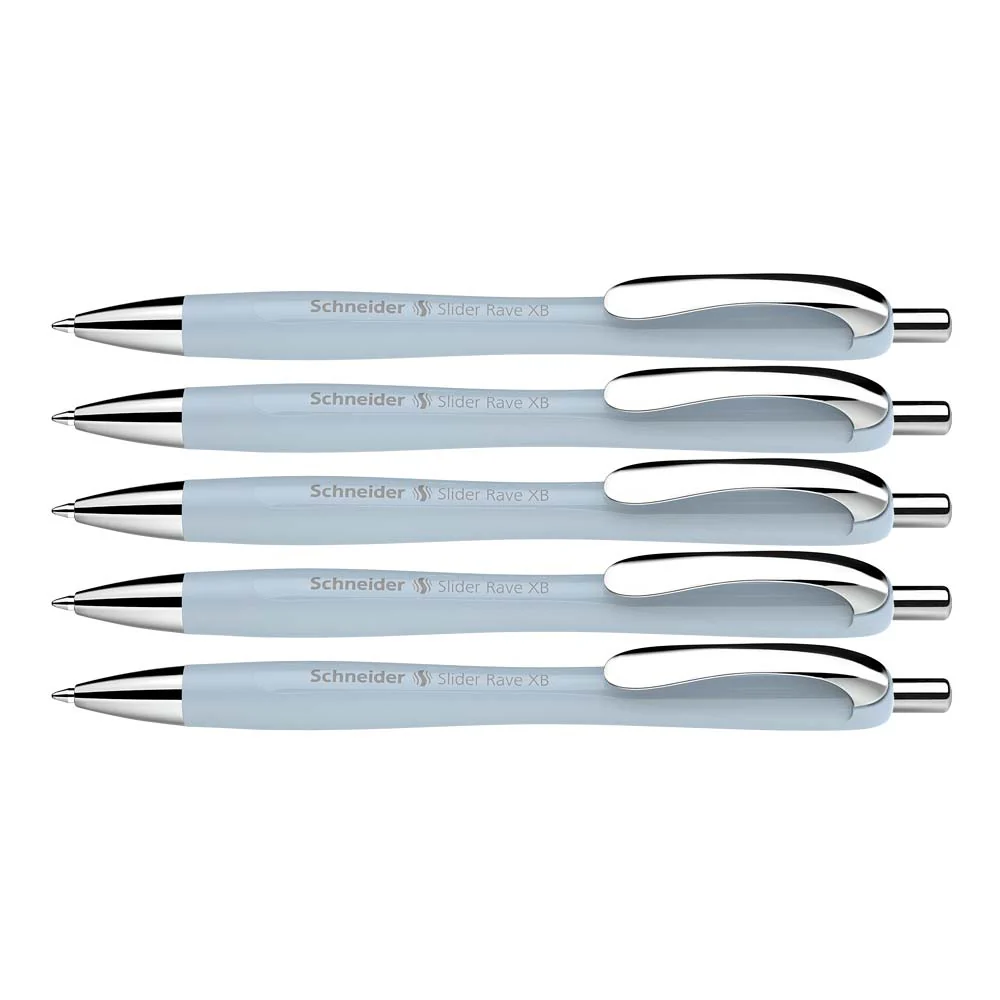 Rave Retractable Ballpoint Pen XB, Trend Limited Edition, Blue Ink, Box of 5 units - Image 13