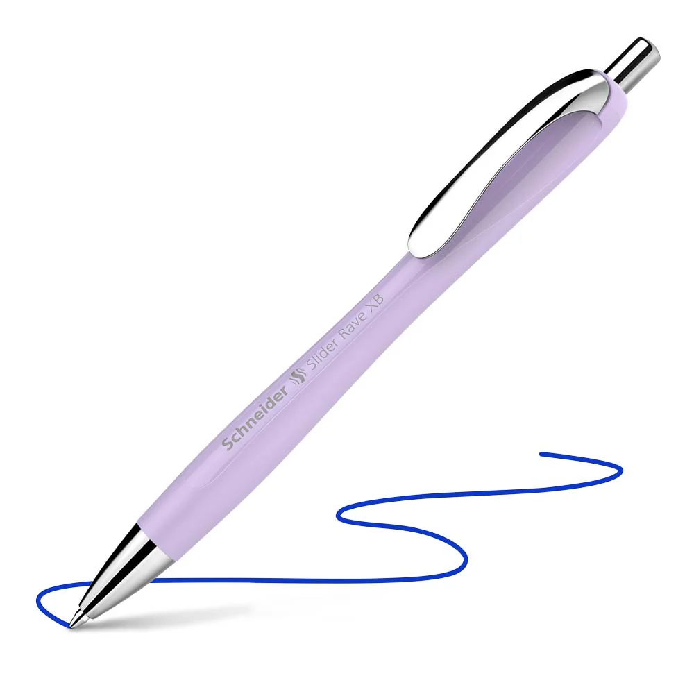 Rave Retractable Ballpoint Pen XB, Trend Limited Edition, Blue Ink, Box of 5 units - Image 20