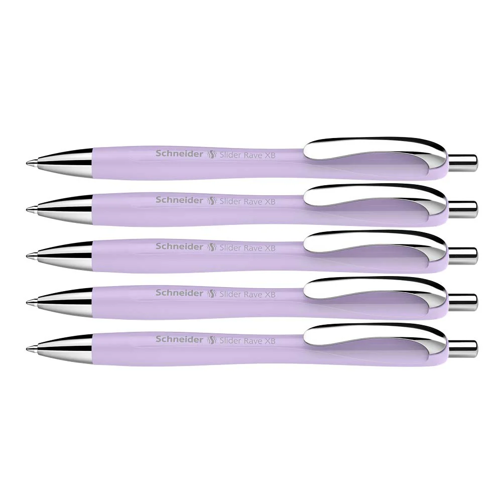 Rave Retractable Ballpoint Pen XB, Trend Limited Edition, Blue Ink, Box of 5 units - Image 22