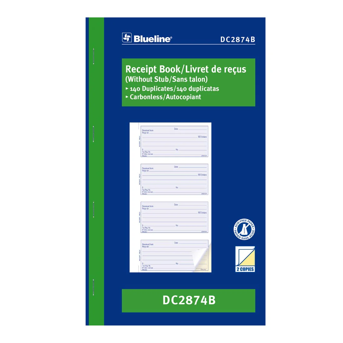 Receipt Book, DC2874B - Image 4