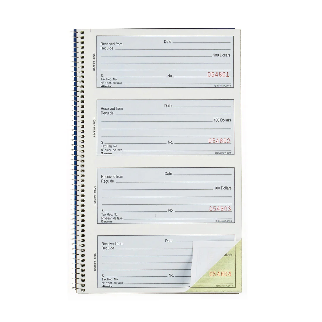 Receipt Book, A4074BT - Image 2