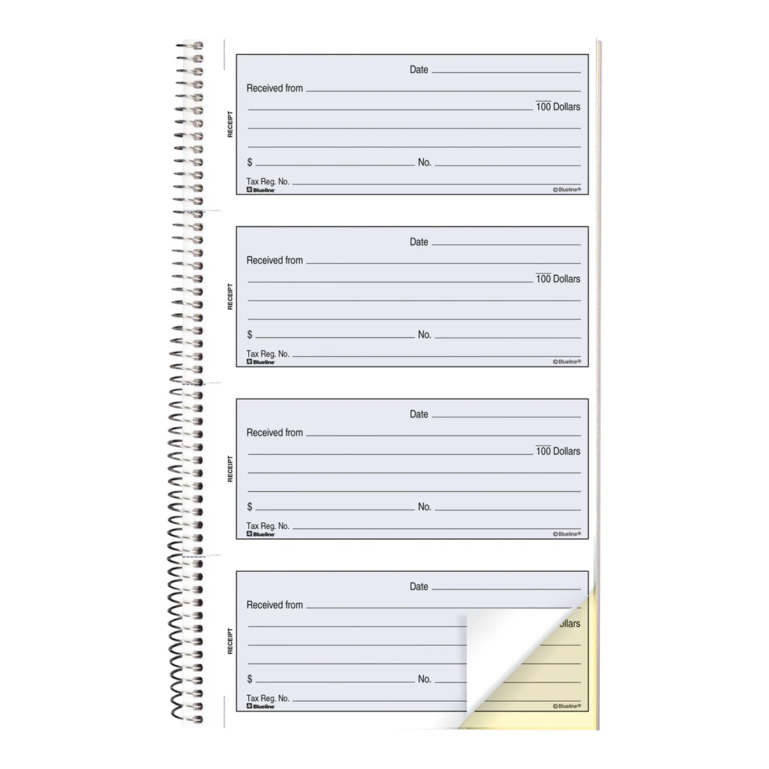 Receipt Book, DC4074T - Image 3