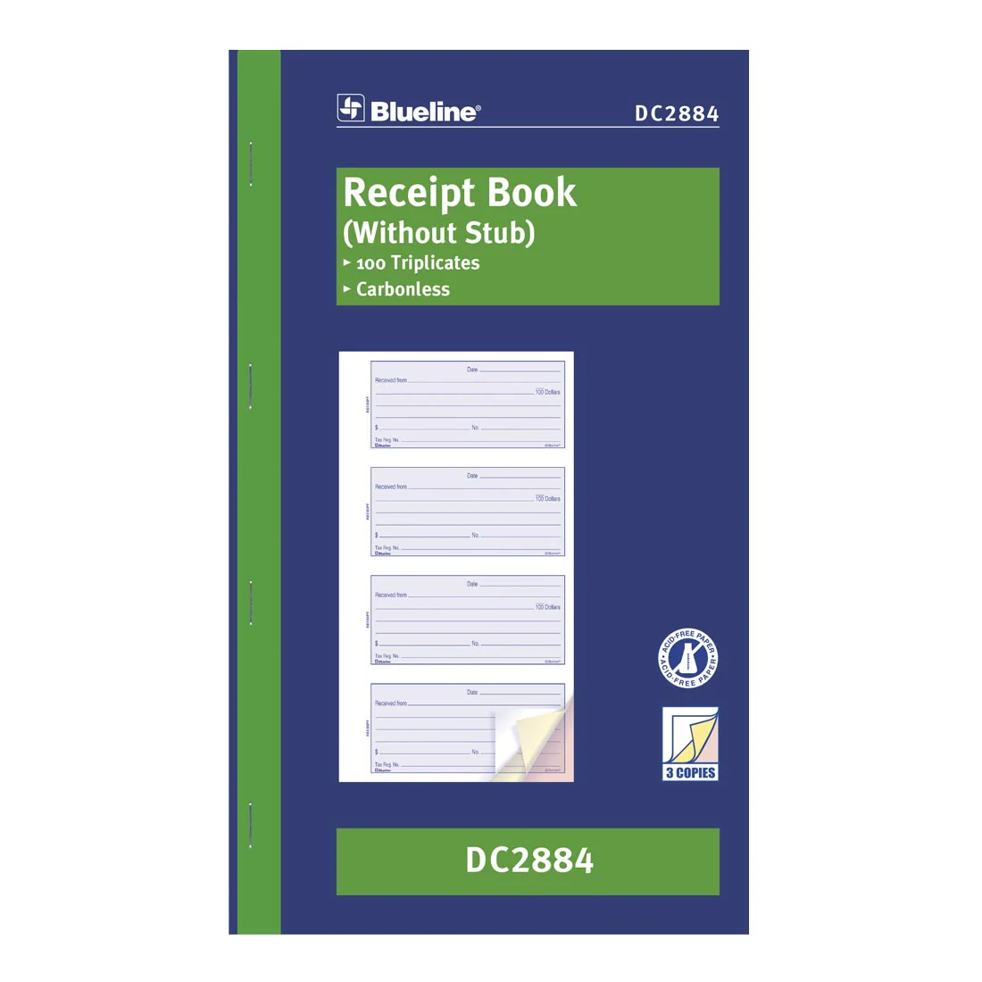 Receipt Book, DC2884 - Image 4